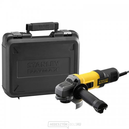 Szögcsiszoló 115mm Stanley FatMax FMEG210K Stanley FatMax FMEG210K