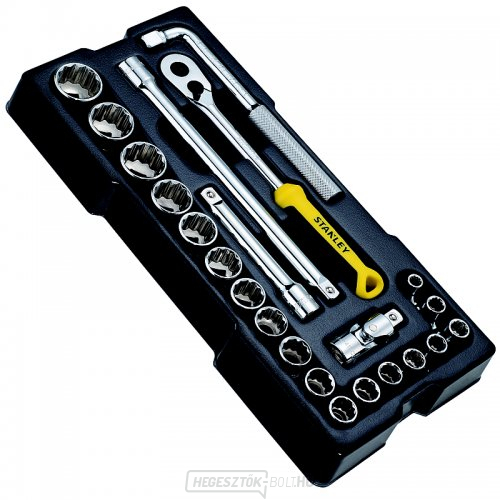 1/2" 23 darabos szerszámkészlet Stanley STMT1-74726
