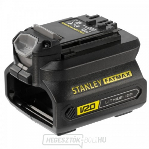 V20 18V Stanley FatMax SFMCB100 adapter 18V Stanley FatMax SFMCB100 gallery main image