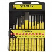 Stanley 12 darabos véső, lyukasztó és lyukasztó készlet 4-18-299 Előnézet 