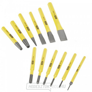 Stanley 12 darabos véső, lyukasztó és lyukasztó készlet 4-18-299 Stanley 12 darabos véső, lyukasztó és lyukasztó készlet 4-18-299 gallery main image