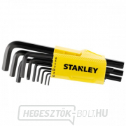 9 darabos hatlapos csőkulcs-készlet Inbus golyós - Stanley 0-89-904 markolatban náhled