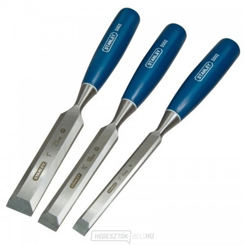 3 darabos vésőkészlet 5002 12, 18 és 25 mm Stanley 0-16-128