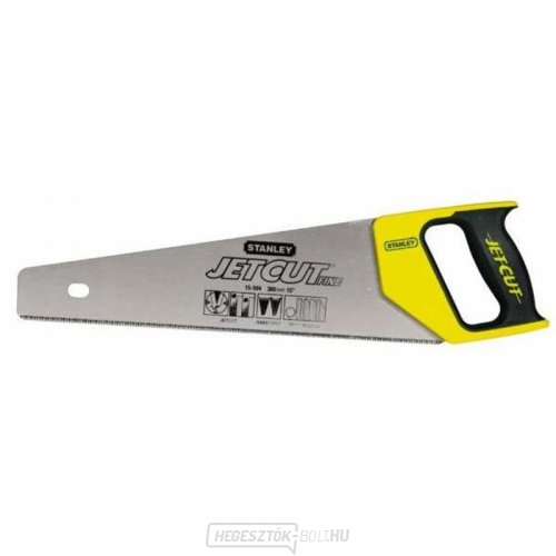 JetCut fűrész finom fogazással 11TPI 380mm Stanley 2-15-5-594