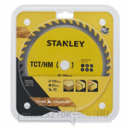 TCT/HM keresztvágó fűrészlap 190 x 20 mm, 40 fog Stanley STA13175 gallery main image