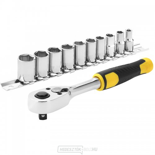 1/4"-os racsni 10 dugókulccsal Stanley STMT82666-0