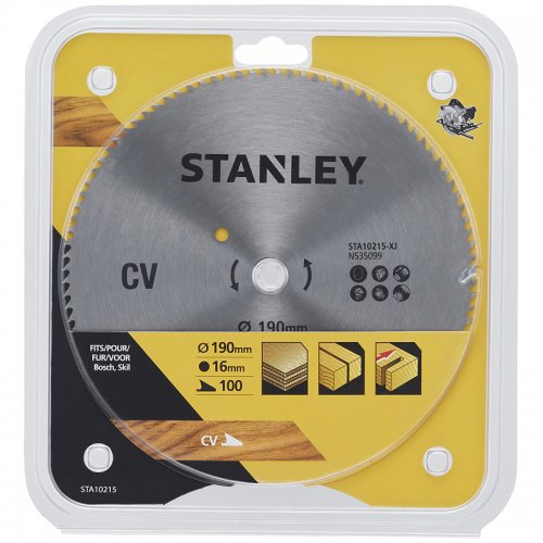 Keresztvágó fűrészlap 190 x 16 mm, 100 fog Stanley STA10215
