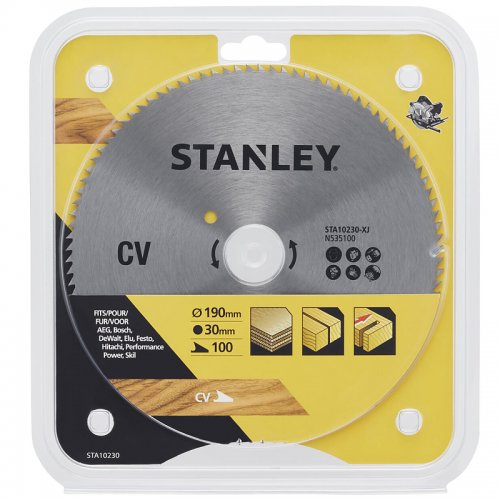 Keresztvágó fűrészlap 190 x 30 mm, 100 fog Stanley STA10230
