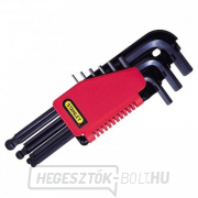 9 darabos hatlapos csőkulcs-készlet Inbus golyós - metrikus Stanley 0-69-256 9 darabos hatlapos csőkulcs-készlet Inbus golyós - metrikus Stanley 0-69-256 gallery main image