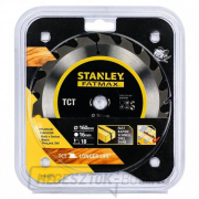 Csiszolható fűrészlap TCT/HM hosszirányú vágásokhoz 160 x 16 mm, 18 fog Stanley STA15315 Csiszolható fűrészlap TCT/HM hosszirányú vágásokhoz 160 x 16 mm, 18 fog Stanley STA15315 gallery main image