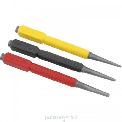 Dynagrip hüvelyes lyukasztó készlet átmérő 0,8; 1,6; 2,4x102mm Stanley 0-58-930