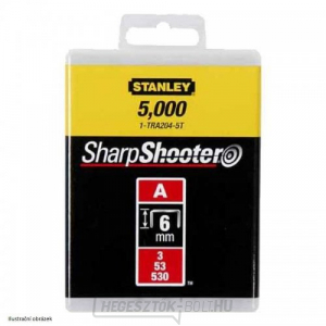 LD kapcsok TYPE A 5/53/530, 8mm 5000db Stanley 1-TRA205-5T LD kapcsok TYPE A 5/53/530, 8mm 5000db Stanley 1-TRA205-5T gallery main image