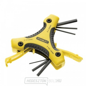 9 részes zsebkulcskészlet Inbus - metrikus Stanley 0-95-935 9 részes zsebkulcskészlet Inbus - metrikus Stanley 0-95-935 gallery main image