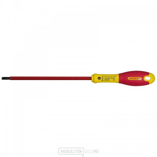 Stanley FatMax 1-65-413 Párhuzamos szigetelt csavarhúzó 5,5x150mm