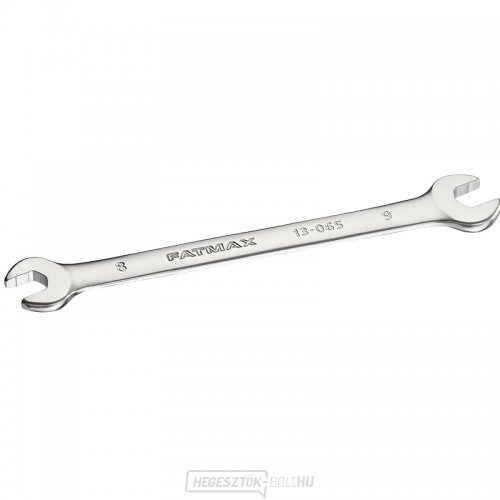 Kétoldalas nyitott végű csavarkulcs 8 x 9 mm csúszásgátló FatMax Stanley FMMT13065-0 Kétoldalas nyitott végű csavarkulcs 8 x 9 mm csúszásgátló FatMax Stanley FMMT13065-0 gallery main image