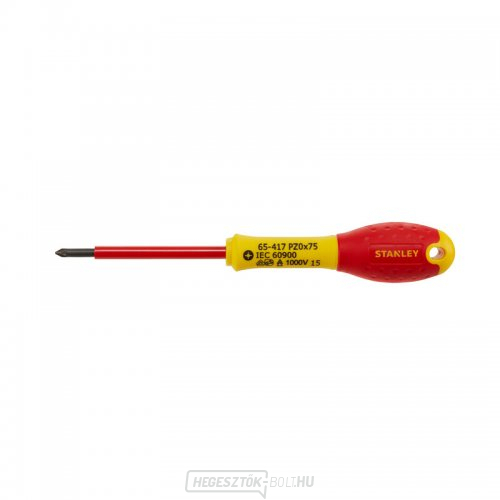 Csavarhúzó FATMAX szigetelt 1000V Pz0x75 Stanley 0-65-417