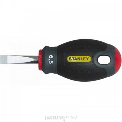Párhuzamos csavarhúzó rövid 6,5x30mm Stanley FatMax 1-65-404 Párhuzamos csavarhúzó rövid 6,5x30mm Stanley FatMax 1-65-404 gallery main image