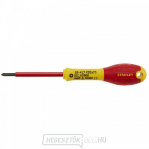 Pozidriv csavarhúzó szigetelt Pz2x125mm Stanley FatMax 1-65-419