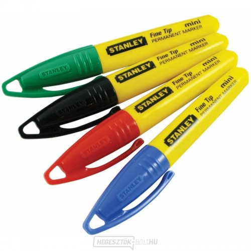 Mini filctoll készlet finom hegyű STANLEY 2-47-329 Mini filctoll készlet finom hegyű STANLEY 2-47-329 gallery main image