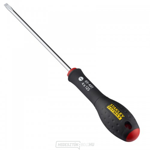 Lapos fejű csavarhúzó FATMAX 4,0x125 Stanley 0-65-481