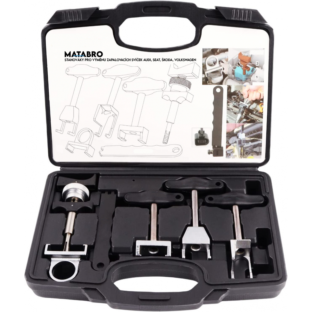 Gyújtógyertyák cseréjének lehúzói Audi, Seat, Skoda, Volkswagen Matabro MB-01-B3094