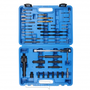 Készlet meggörbült és sérült izzítógyertyák kifúrásához, 40 db Matabro MB-02-01552C Készlet meggörbült és sérült izzítógyertyák kifúrásához, 40 db Matabro MB-02-01552C gallery main image