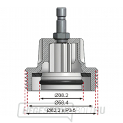 Adapter No. 9 BGS 8027, 8098 | Audi, BMW, Porsche, VW BGS 8027-9 típusokhoz Előnézet 