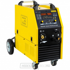 MIG hegesztő inverter | MIG 281 Dual Pulse Synergy | 280A/60% | égő 24/3m + kábelek