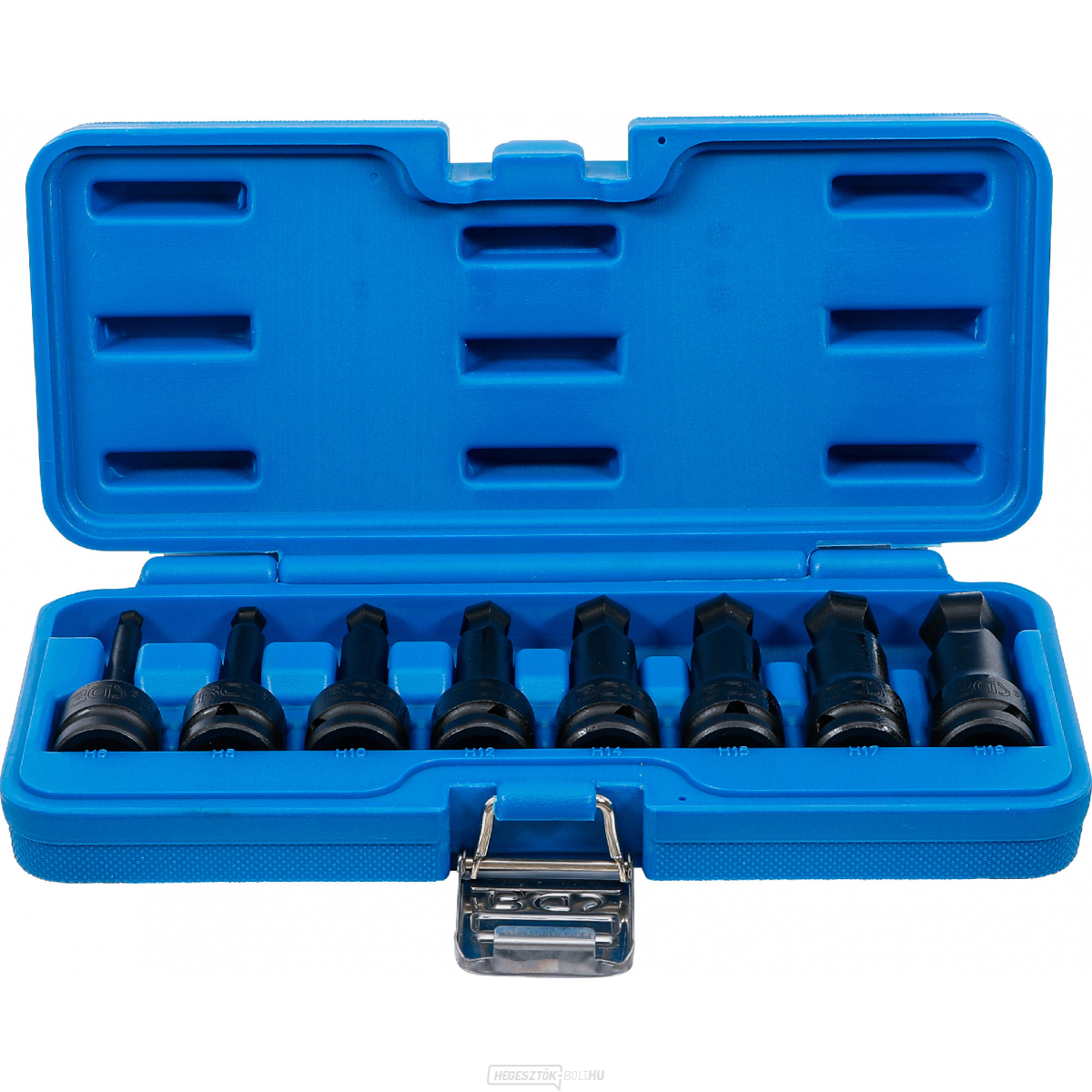 Hálózati csatlakozókészlet | hossz 75 mm | 12,5 mm (1/2") | gömbfejű hatszögletű foglalat 6 - 19 mm BGS 5488