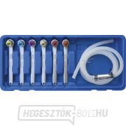 Fék légtelenítő csavarkulcs készlet | 7 - 8 - 9 - 10 - 11 - 12 mm | 7 részes, BGS 66516 Fék légtelenítő csavarkulcs készlet | 7 - 8 - 9 - 10 - 11 - 12 mm | 7 részes, BGS 66516 gallery main image