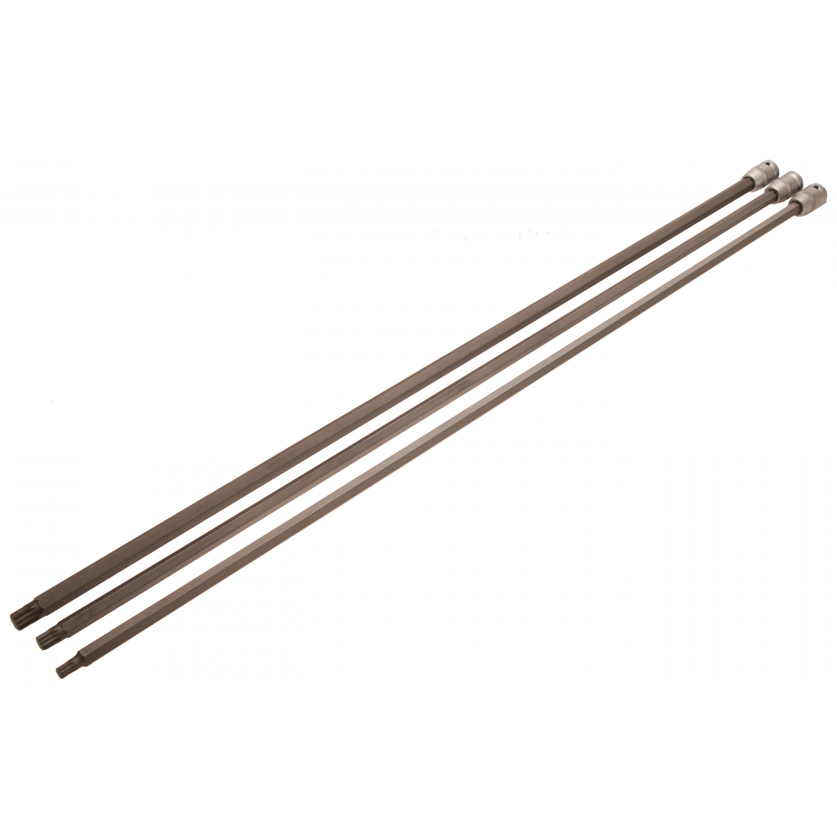 Aljzatfejek készlete | hossz 800 mm | 12,5 mm (1/2") | belső hatszög (XZN-hez) | VAG-hoz | 3 részes, BGS 4224