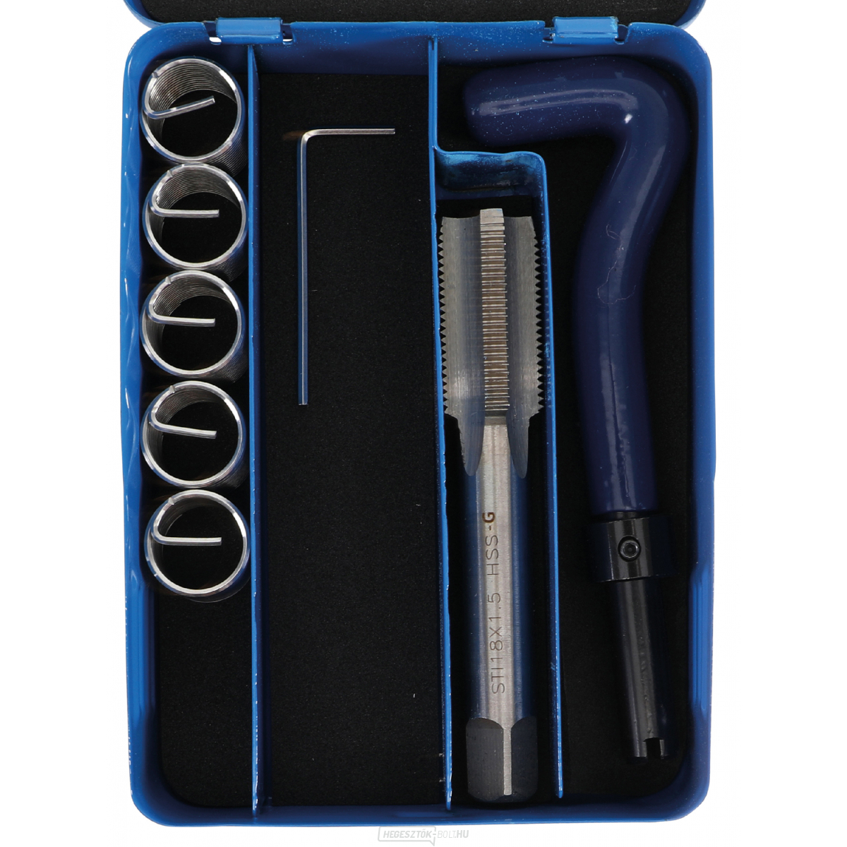 Menetjavító készlet | M18 x 1,5 mm | 7 részes, BGS 9433