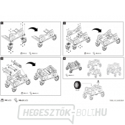 Mobil gumiabroncs állvány GYS - 2 db Előnézet 