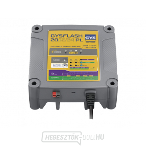 GYS GYSFLASH 20.12/ 24 PL autó akkumulátor töltő GYS GYSFLASH 20.12/ 24 PL
