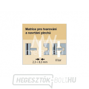 Fúrószerszám fémlemezek fúrásához és alakításához GYS D5, 8 mm átmérővel Előnézet 