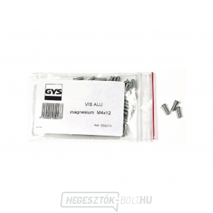 Alumínium csavarok magnéziummal GYS M4 12mm - 1000db gallery main image