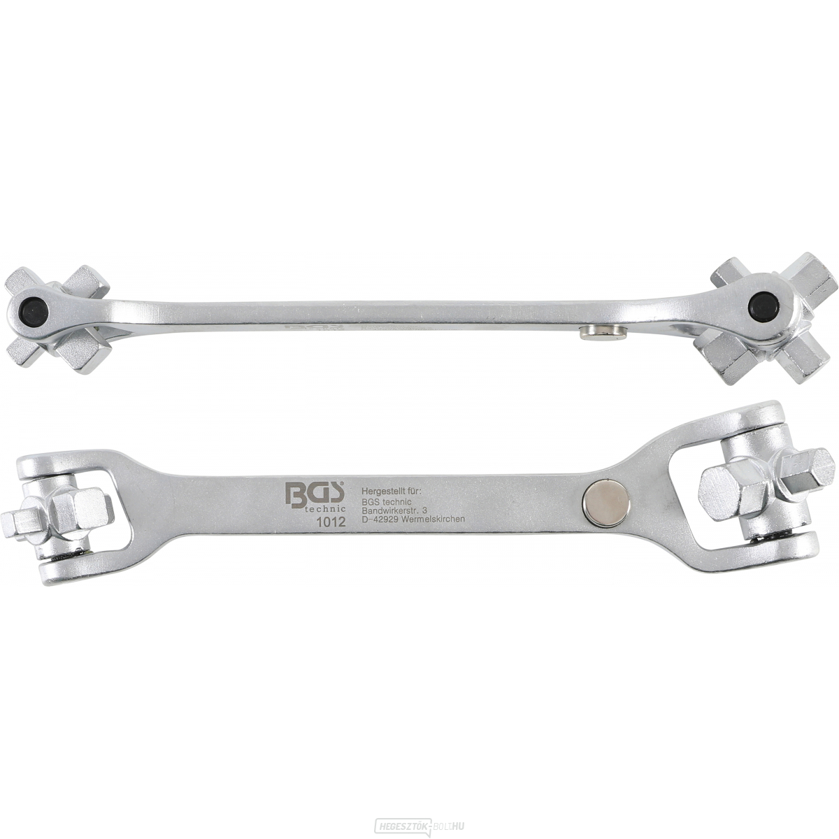 Speciális kulcs"8 az 1-ben" olajteknőhöz, BGS 1012