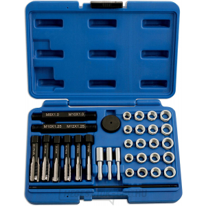M8, M10, M12, M14 izzítógyertya menetjavító és menetregeneráló készlet, Matabro MB-02-13460 M8, M10, M12, M14 izzítógyertya menetjavító és menetregeneráló készlet, Matabro MB-02-13460 gallery main image