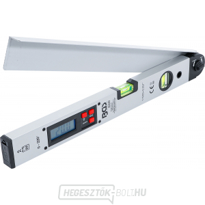 Digitális LCD szögmérő vízmértékkel | 450 mm, BGS 50440