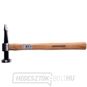 Car Body Hammer | kerek, lapos fej/egyenes, vízszintes orr, BGS 1672-3 gallery main image