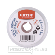 Kiforrasztó/szívó kanóc, 2,5mm x 1,5m, réz Előnézet 