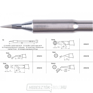 Forrasztóhegy, T9-IL Forrasztóhegy, T9-IL gallery main image