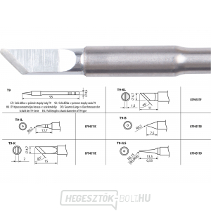 Forrasztóhegy, T9-K Forrasztóhegy, T9-K gallery main image