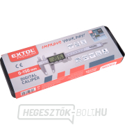 csúszó mérleg digitális rozsdamentes acél, 0-150mm, IP54 Előnézet 