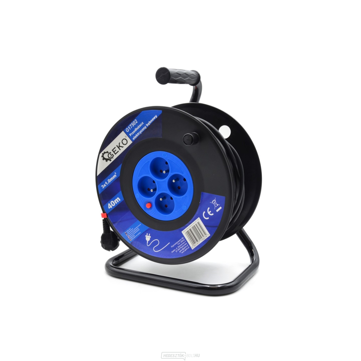 Elektromos csörlő hosszabbító kábel 3x1,0mm2 40m  Elektromos csörlő hosszabbító kábel 3x1,0mm2 40m  gallery main image