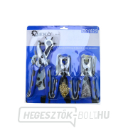 Bőrdíszítő készlet lyukak, fűzőlyukak és patentok készítéséhez (10 db) náhled