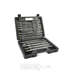 Fúró és véső készlet SDS Plus 17 darab  Fúró és véső készlet SDS Plus 17 darab  gallery main image