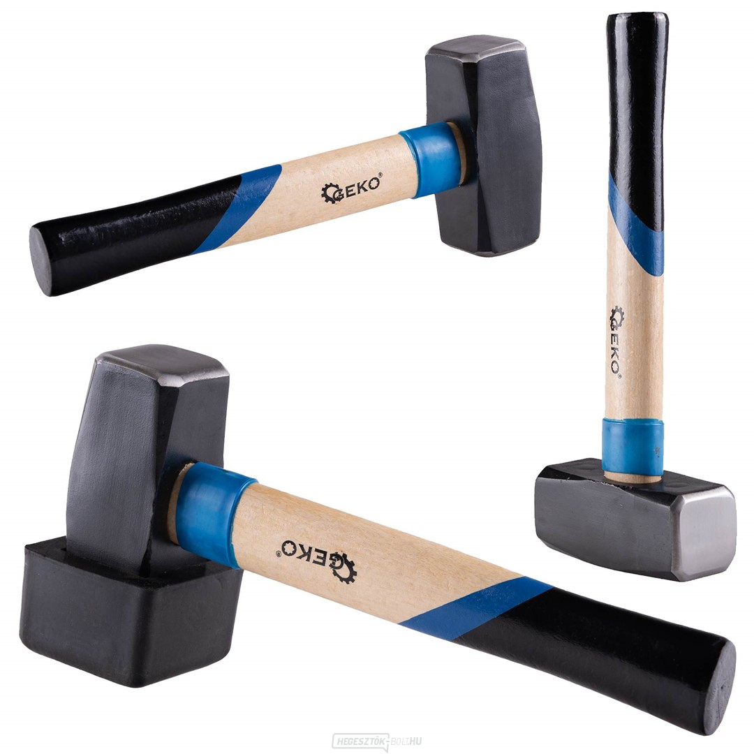 Útburkoló kalapács gumi alátéttel 2000g