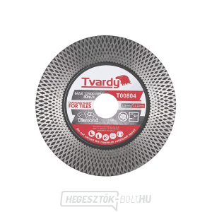 Gyémánt tárcsa kőedény csiszolásához és vágásához 125x25x22,23 mm  Gyémánt tárcsa kőedény csiszolásához és vágásához 125x25x22,23 mm  gallery main image