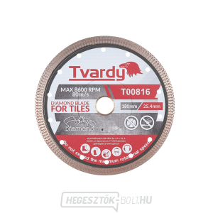 Gyémánt korong porcelánhoz 180x10x25,4/22,23mm Gyémánt korong porcelánhoz 180x10x25,4/22,23mm gallery main image